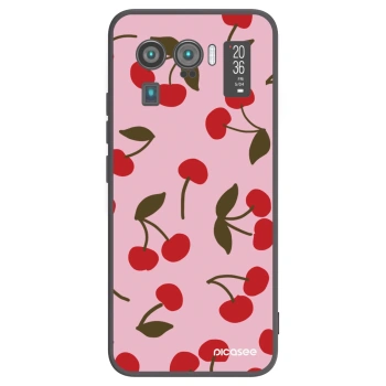 Picasee fekete szilikon tok az alábbi mobiltelefonokra Xiaomi Mi 11 Ultra - Cherry