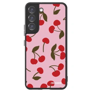 Szilikon tok erre a típusra Samsung Galaxy S22 5G - Cherry