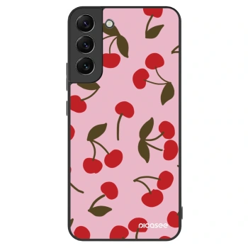 Szilikon tok erre a típusra Samsung Galaxy S22+ 5G - Cherry