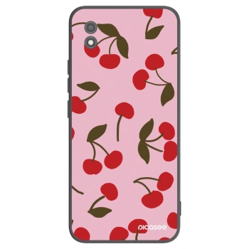 Picasee fekete szilikon tok az alábbi mobiltelefonokra Realme C11 (2021) - Cherry