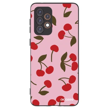 Picasee fekete szilikon tok az alábbi mobiltelefonokra Samsung Galaxy A33 5G A336 - Cherry