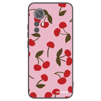 Picasee fekete szilikon tok az alábbi mobiltelefonokra Xiaomi 12X - Cherry