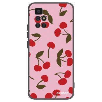 Picasee fekete szilikon tok az alábbi mobiltelefonokra Xiaomi Redmi 10 (2022) - Cherry