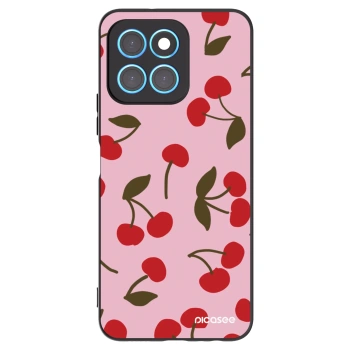 Picasee fekete szilikon tok az alábbi mobiltelefonokra Honor X6 - Cherry