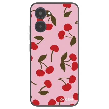 Picasee fekete szilikon tok az alábbi mobiltelefonokra Realme 10 4G - Cherry