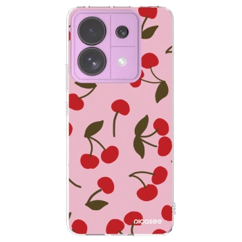 Picasee átlátszó szilikon tok az alábbi mobiltelefonokra Xiaomi Redmi Note 13 Pro 5G - Cherry