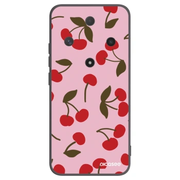 Picasee fekete szilikon tok az alábbi mobiltelefonokra Honor Magic6 Lite 5G - Cherry