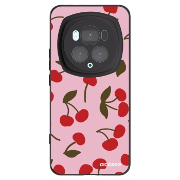 Picasee fekete szilikon tok az alábbi mobiltelefonokra Honor Magic6 Pro - Cherry