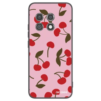 Picasee fekete szilikon tok az alábbi mobiltelefonokra OnePlus 11 5G - Cherry