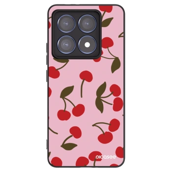 Picasee fekete szilikon tok az alábbi mobiltelefonokra Xiaomi 14T Pro - Cherry
