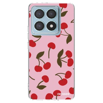 Picasee átlátszó szilikon tok az alábbi mobiltelefonokra Xiaomi 14T Pro - Cherry