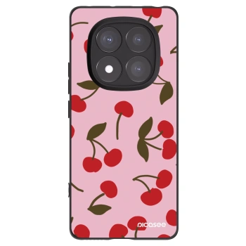 Picasee fekete szilikon tok az alábbi mobiltelefonokra Xiaomi Redmi Note 14 Pro 5G - Cherry