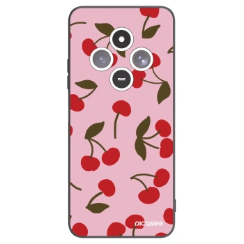 Picasee fekete szilikon tok az alábbi mobiltelefonokra Xiaomi Redmi 14C - Cherry