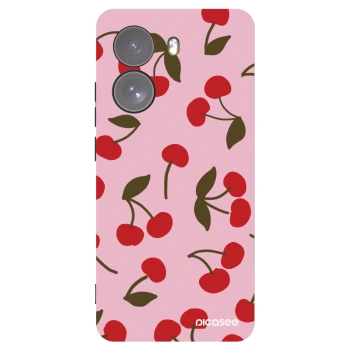 Picasee fekete szilikon tok az alábbi mobiltelefonokra Xiaomi Poco X7 - Cherry