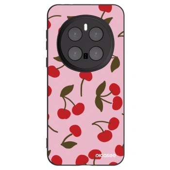 Picasee fekete szilikon tok az alábbi mobiltelefonokra Honor Magic7 Pro 5G - Cherry