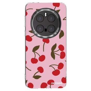 Picasee átlátszó szilikon tok az alábbi mobiltelefonokra Honor Magic7 Pro 5G - Cherry