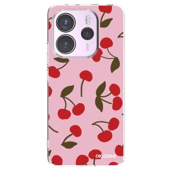 Picasee átlátszó szilikon tok az alábbi mobiltelefonokra Xiaomi Redmi Note 14 4G - Cherry
