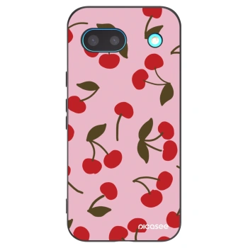 Picasee fekete szilikon tok az alábbi mobiltelefonokra Google Pixel 8 - Cherry