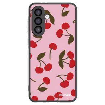 Picasee fekete szilikon tok az alábbi mobiltelefonokra Samsung Galaxy A26 5G A266B - Cherry