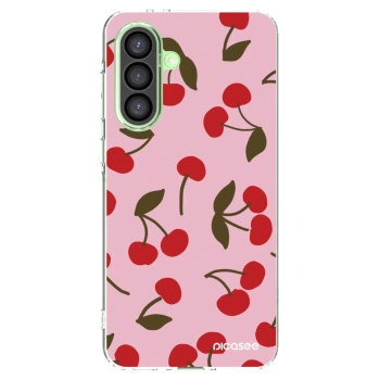 Picasee átlátszó szilikon tok az alábbi mobiltelefonokra Samsung Galaxy A26 5G A266B - Cherry