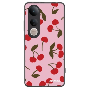 Picasee fekete szilikon tok az alábbi mobiltelefonokra Vivo V50 Lite 5G - Cherry