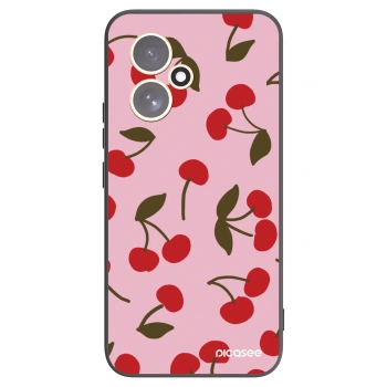 Picasee fekete szilikon tok az alábbi mobiltelefonokra Honor 400 5G - Cherry