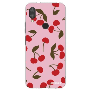 Picasee átlátszó szilikon tok az alábbi mobiltelefonokra Xiaomi Redmi 7 - Cherry