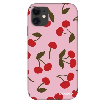 Szilikon tok erre a típusra Apple iPhone 11 - Cherry