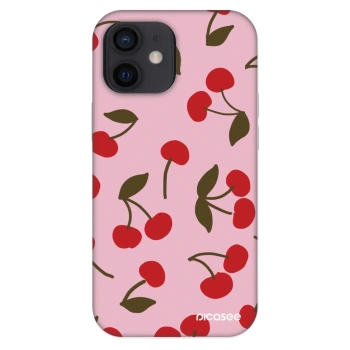 Szilikon tok erre a típusra Apple iPhone 12 mini - Cherry
