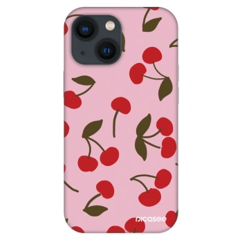 Szilikon tok erre a típusra Apple iPhone 13 mini - Cherry