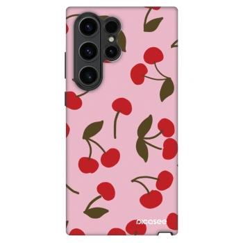 Szilikon tok erre a típusra Samsung Galaxy S23 Ultra 5G - Cherry