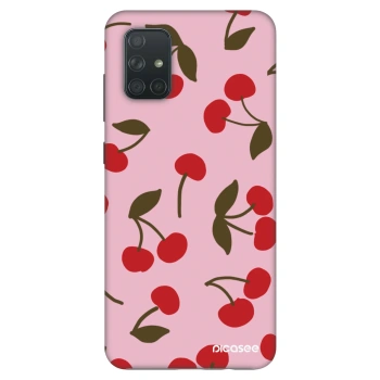 Szilikon tok erre a típusra Samsung Galaxy A71 A715F - Cherry