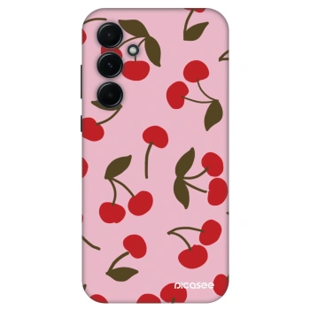 Szilikon tok erre a típusra Samsung Galaxy A55 5G A556B - Cherry