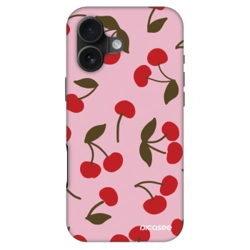 Szilikon tok erre a típusra Apple iPhone 16 - Cherry