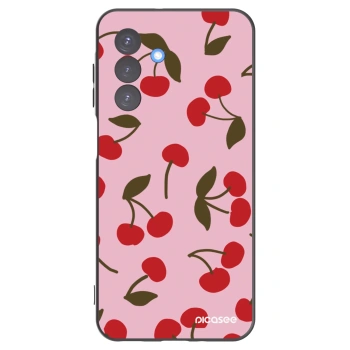 Picasee fekete szilikon tok az alábbi mobiltelefonokra Samsung Galaxy A17 5G - Cherry
