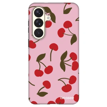 Szilikon tok erre a típusra Samsung Galaxy S26+ - Cherry