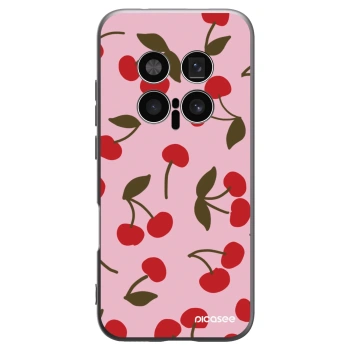 Picasee fekete szilikon tok az alábbi mobiltelefonokra Honor Magic8 Pro 5G - Cherry