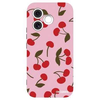 Picasee fekete szilikon tok az alábbi mobiltelefonokra Honor 600 Lite - Cherry