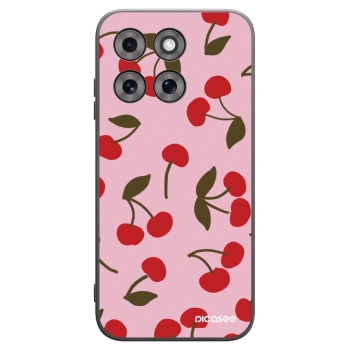 Picasee fekete szilikon tok az alábbi mobiltelefonokra Motorola Moto G77 - Cherry