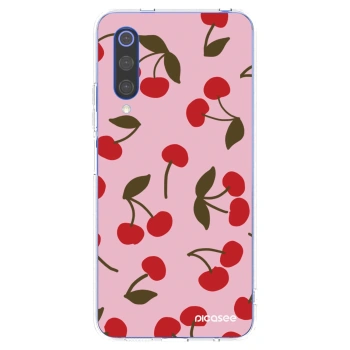 Picasee átlátszó szilikon tok az alábbi mobiltelefonokra Xiaomi Mi 9 SE - Cherry