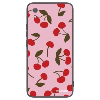 Picasee fekete szilikon tok az alábbi mobiltelefonokra Xiaomi Redmi 7A - Cherry