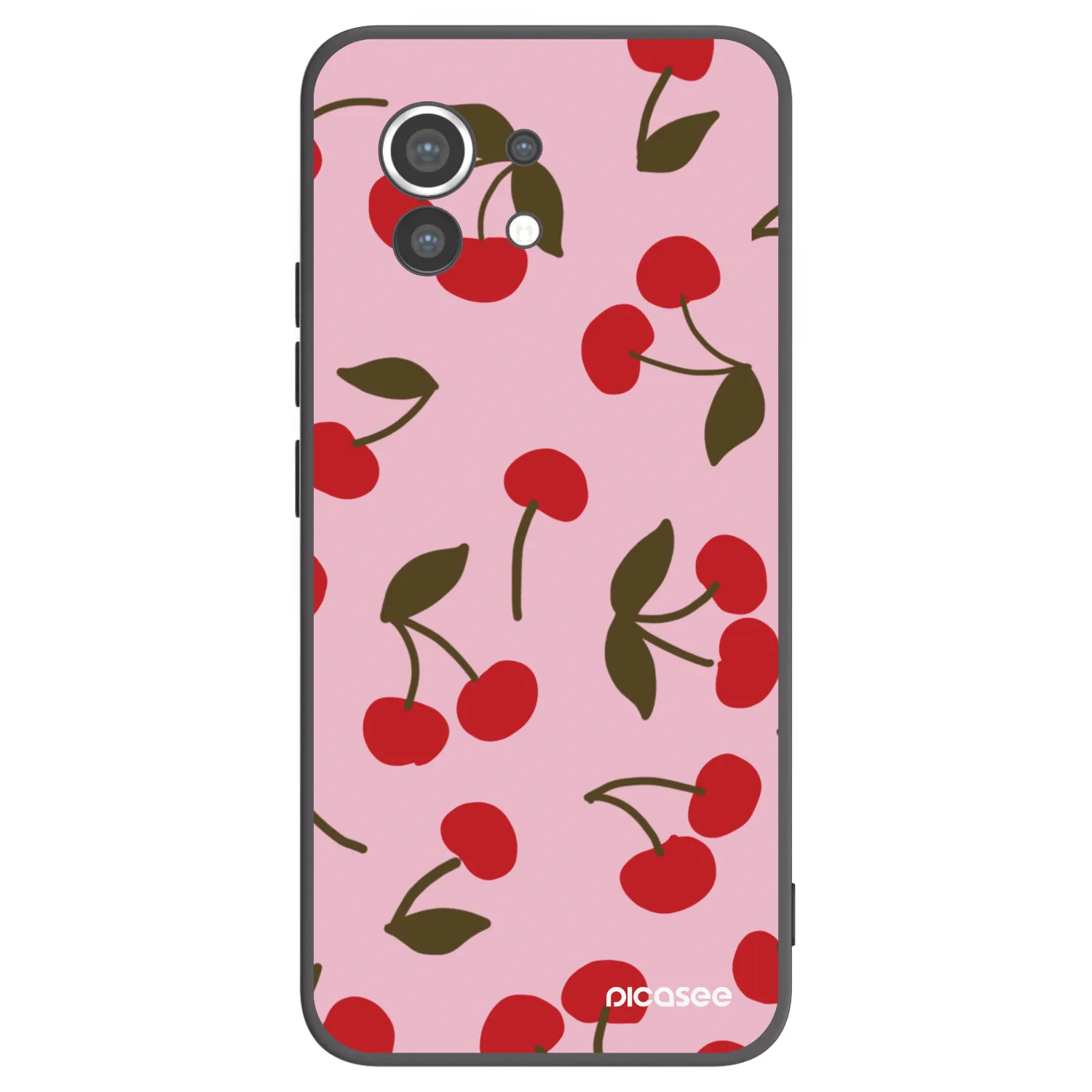 Picasee fekete szilikon tok az alábbi mobiltelefonokra Xiaomi Mi 11 - Cherry