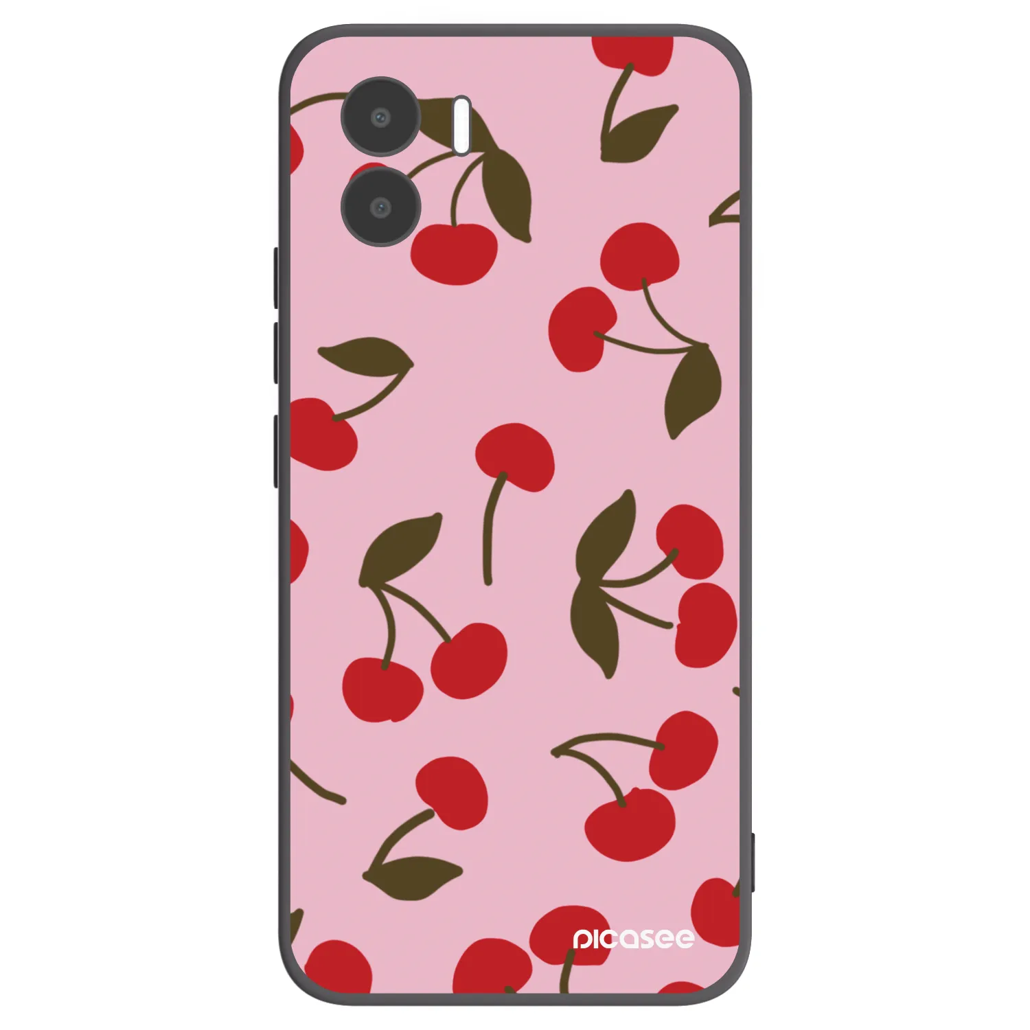 Picasee fekete szilikon tok az alábbi mobiltelefonokra Xiaomi Redmi A1 - Cherry