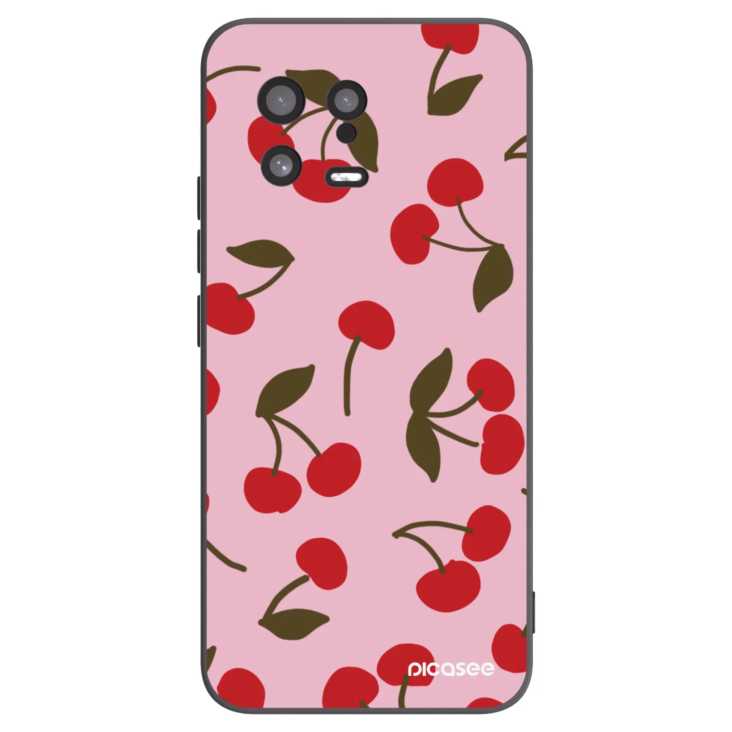 Picasee fekete szilikon tok az alábbi mobiltelefonokra Xiaomi 13 - Cherry