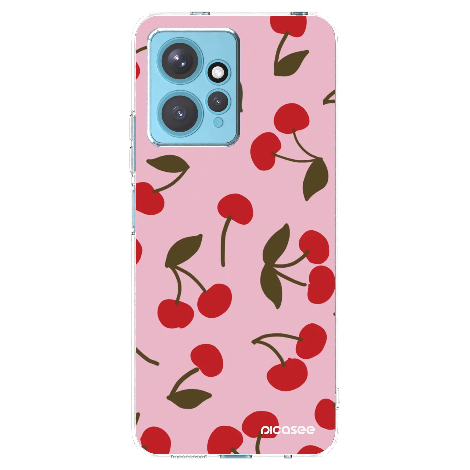 Picasee átlátszó szilikon tok az alábbi mobiltelefonokra Xiaomi Redmi Note 12 4G - Cherry