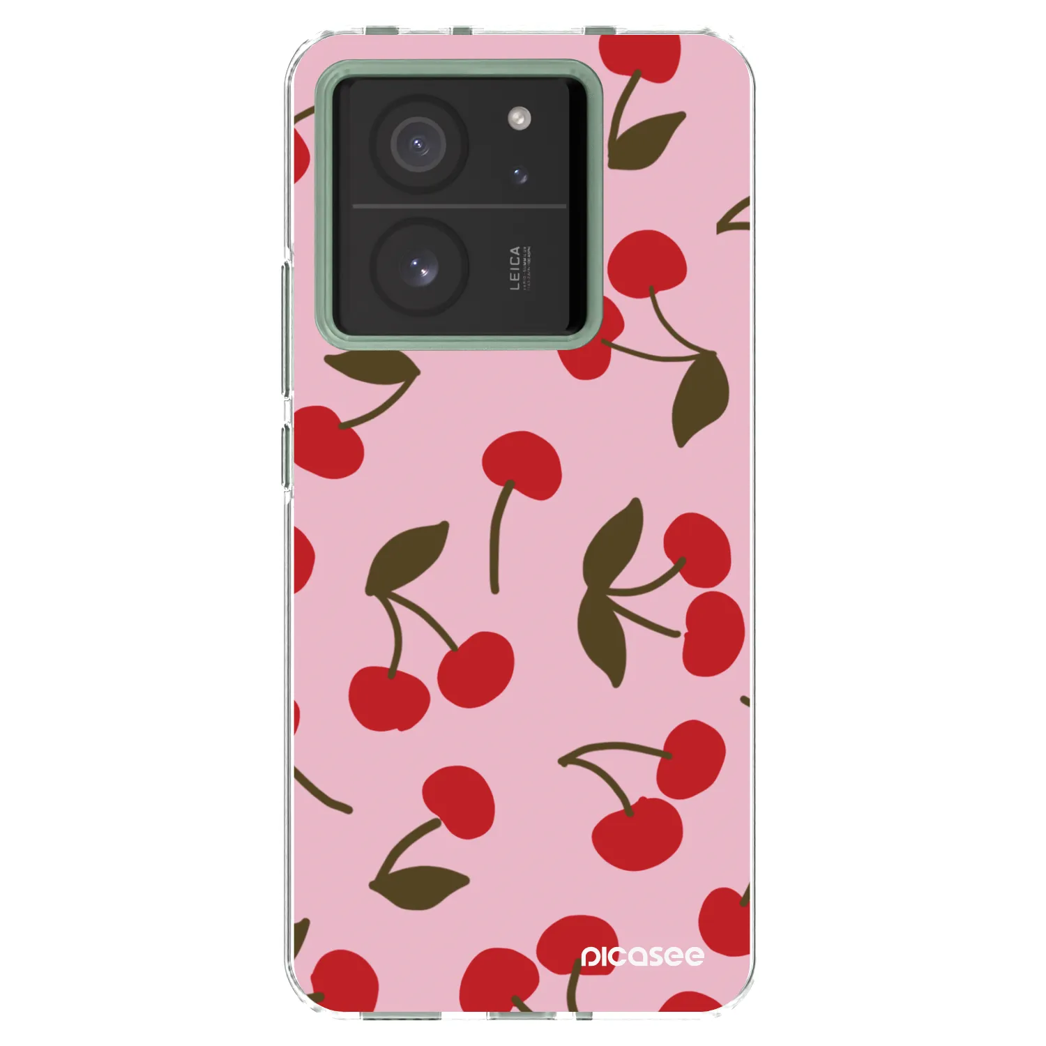 Picasee átlátszó szilikon tok az alábbi mobiltelefonokra Xiaomi 13T Pro - Cherry