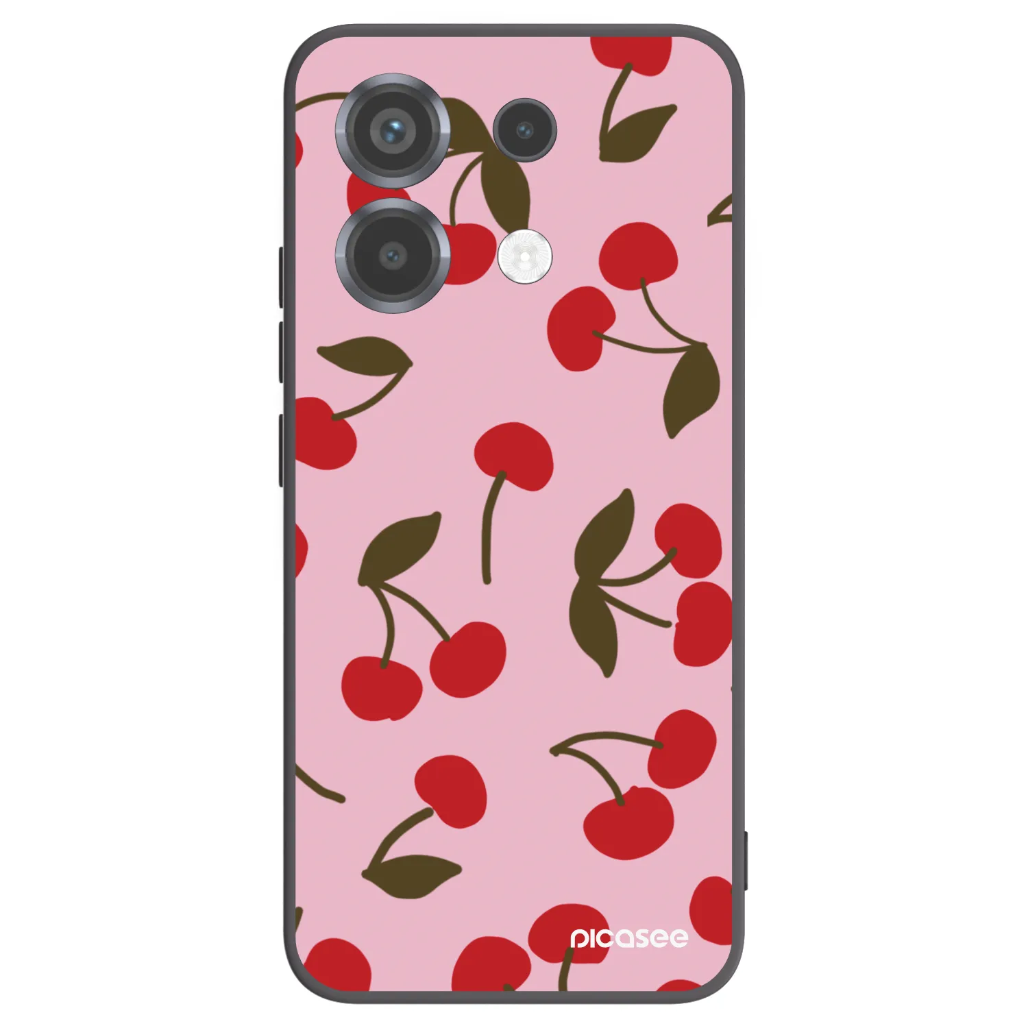 Picasee fekete szilikon tok az alábbi mobiltelefonokra Xiaomi Poco X6 - Cherry