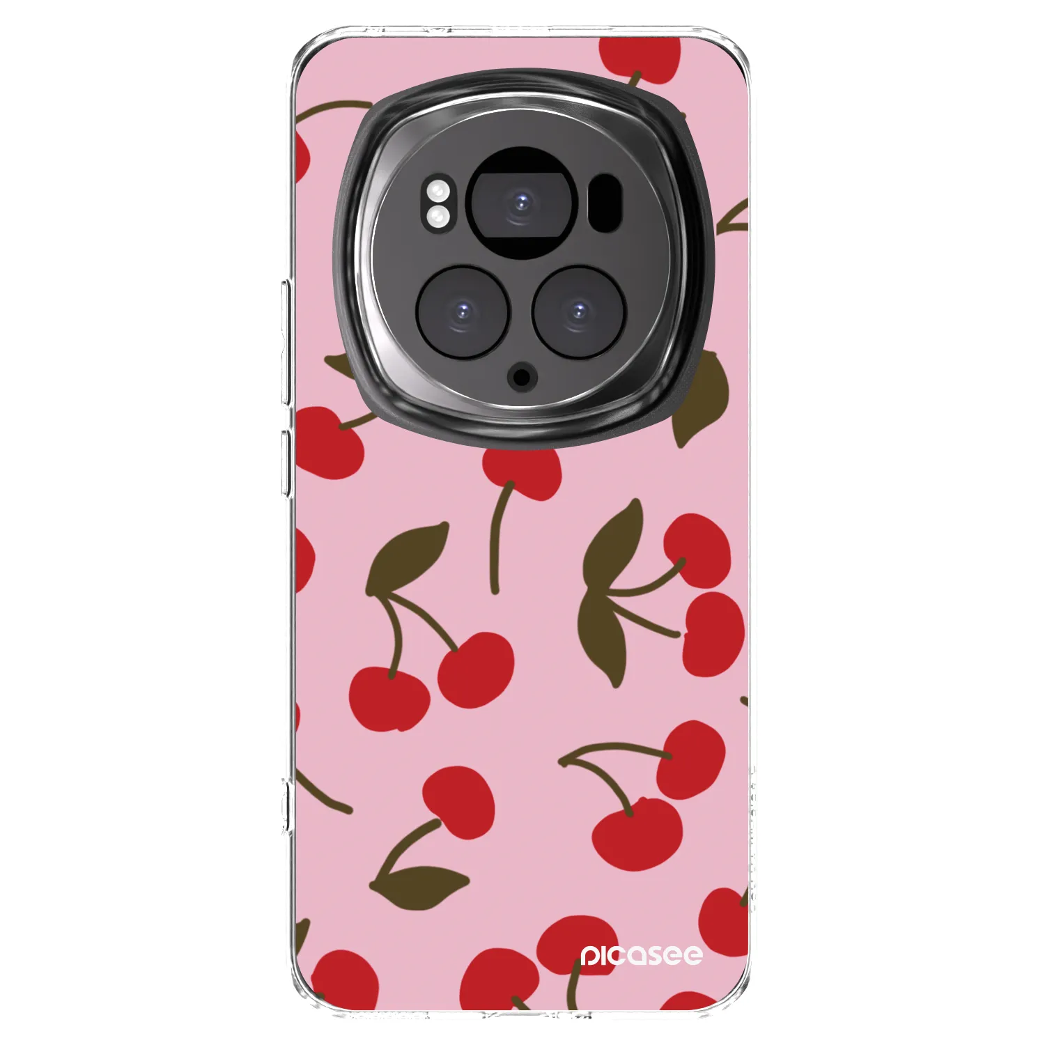 Picasee átlátszó szilikon tok az alábbi mobiltelefonokra Honor Magic6 Pro - Cherry