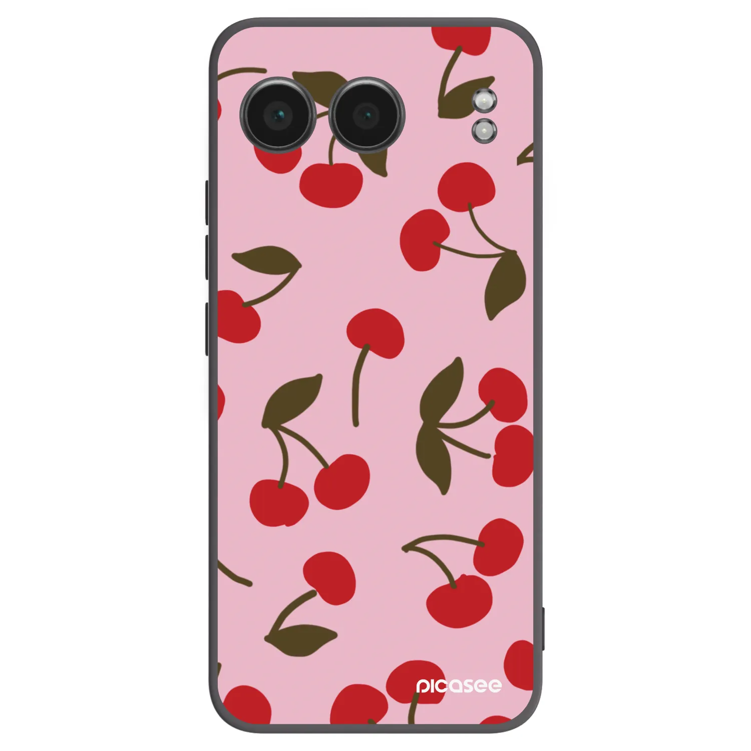Picasee fekete szilikon tok az alábbi mobiltelefonokra OnePlus Nord 4 - Cherry