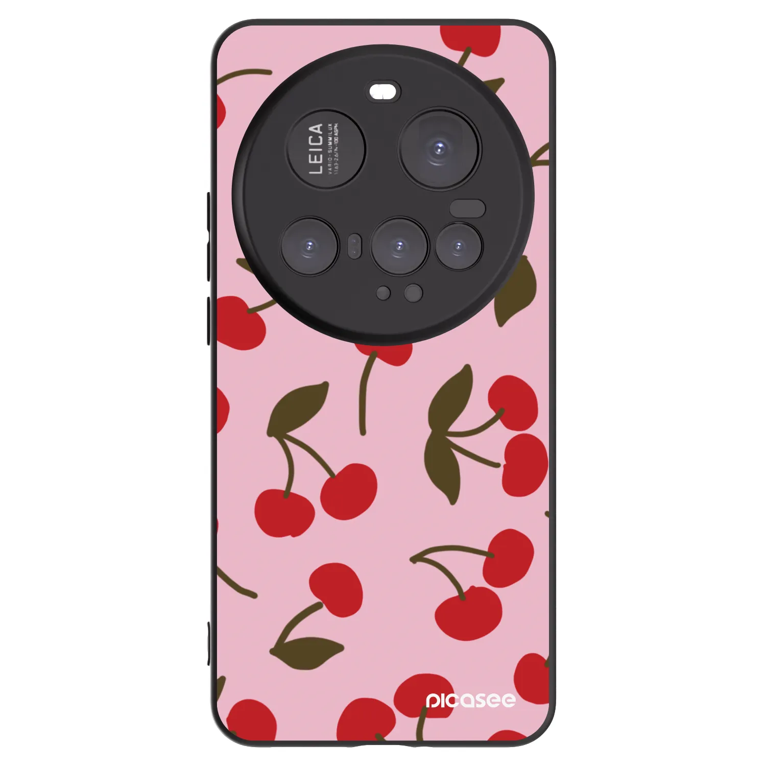 Picasee fekete szilikon tok az alábbi mobiltelefonokra Xiaomi 15 Ultra - Cherry